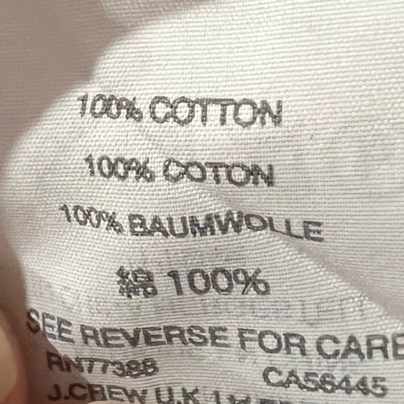 J.Crew Navy  blue  sleeves Dress  size 4 Heavyweight Cotton - Picture 9 of 9